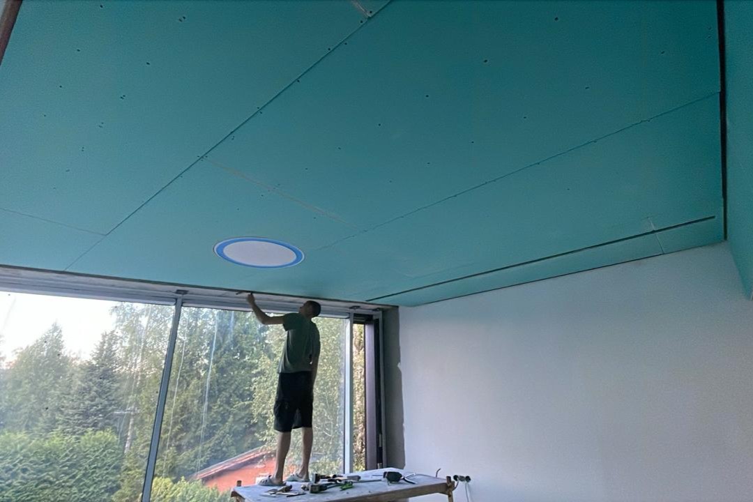 Подвесные потолки из ГКЛ